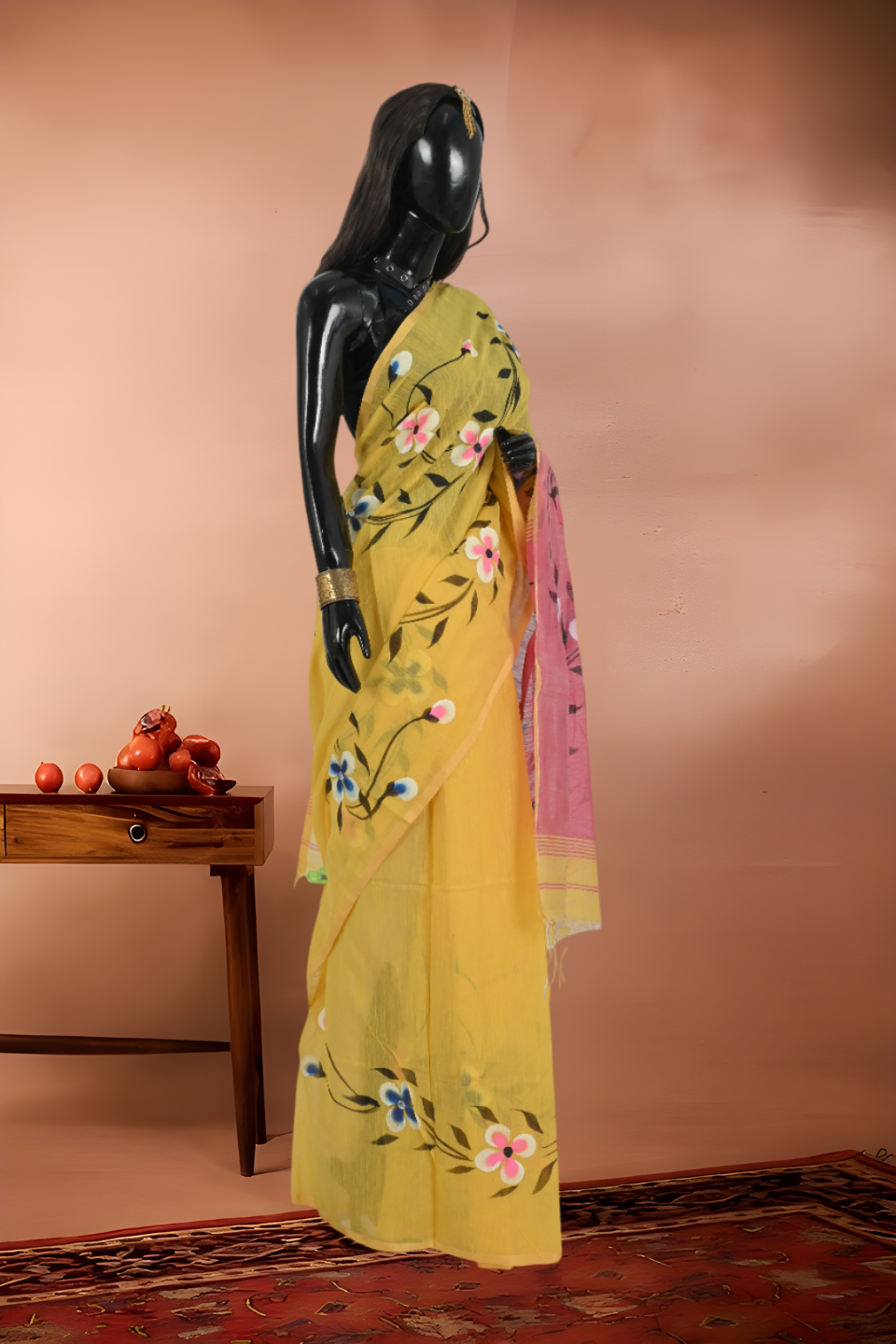 Pure Tant Handloom Boutique Saree