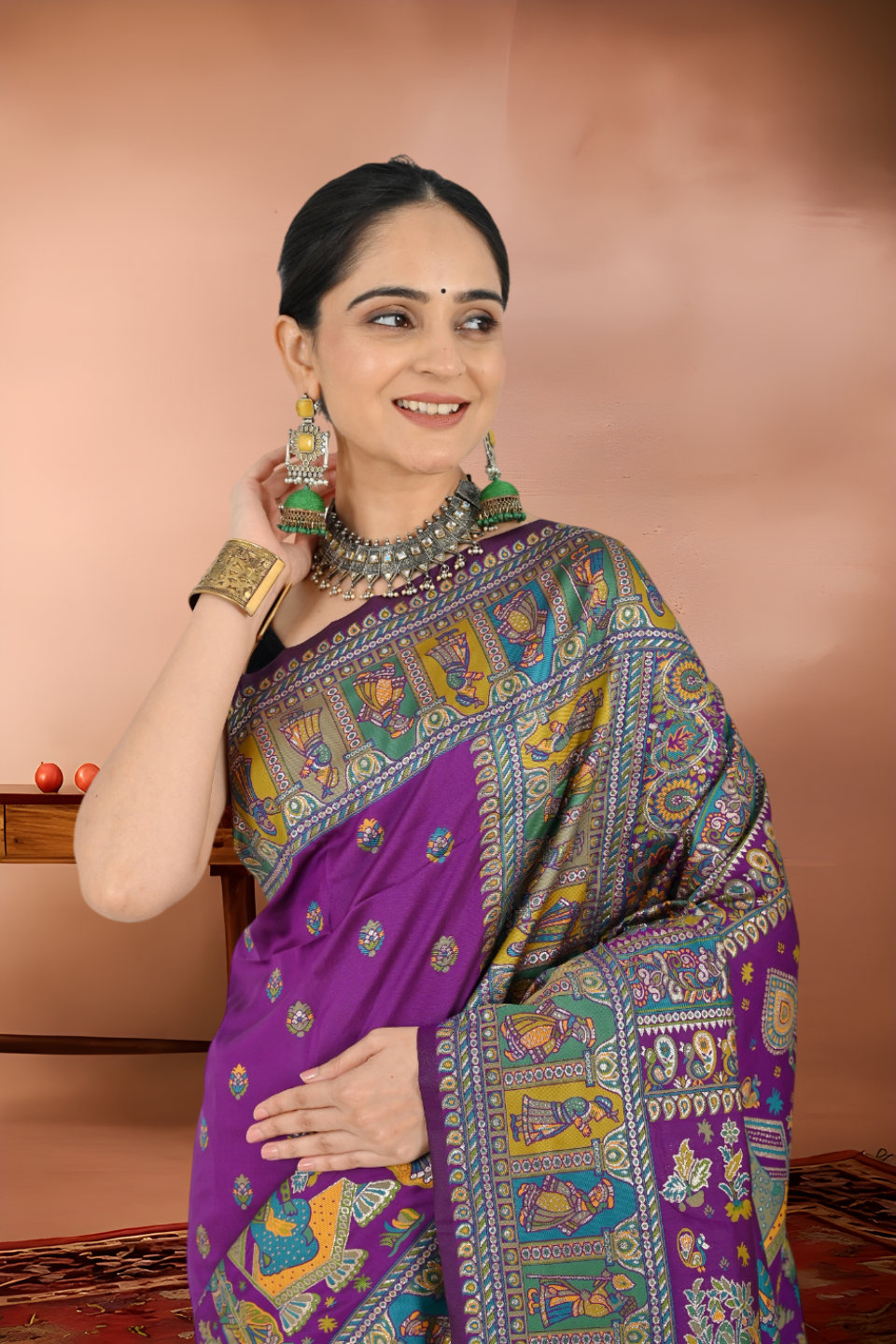 Baluchari Traditional Silk Saree
