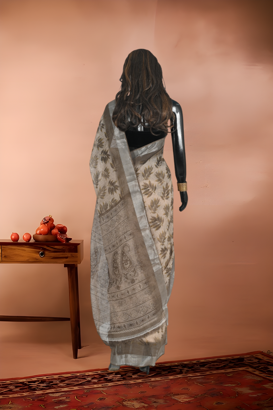 Linen Cotton Saree
