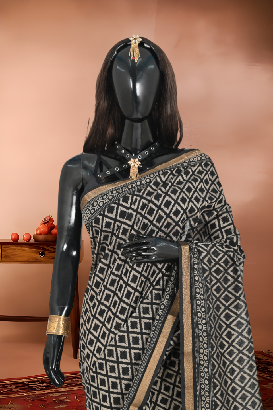 Meenakari Saree (Chanderi Silk)