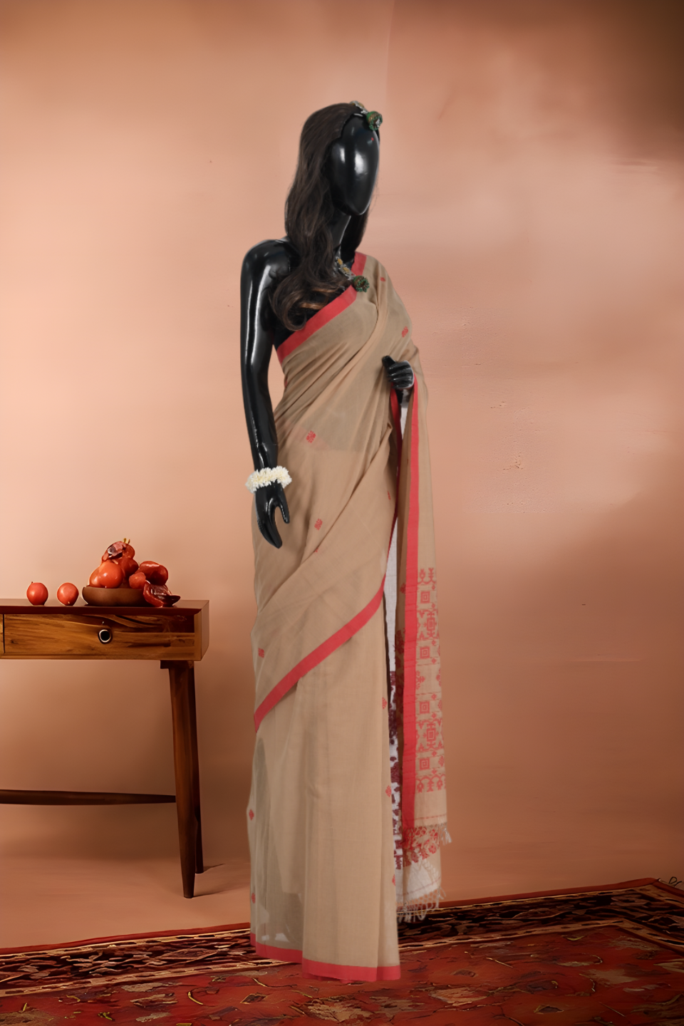 Pure Jamdani Handloom Cotton Saree