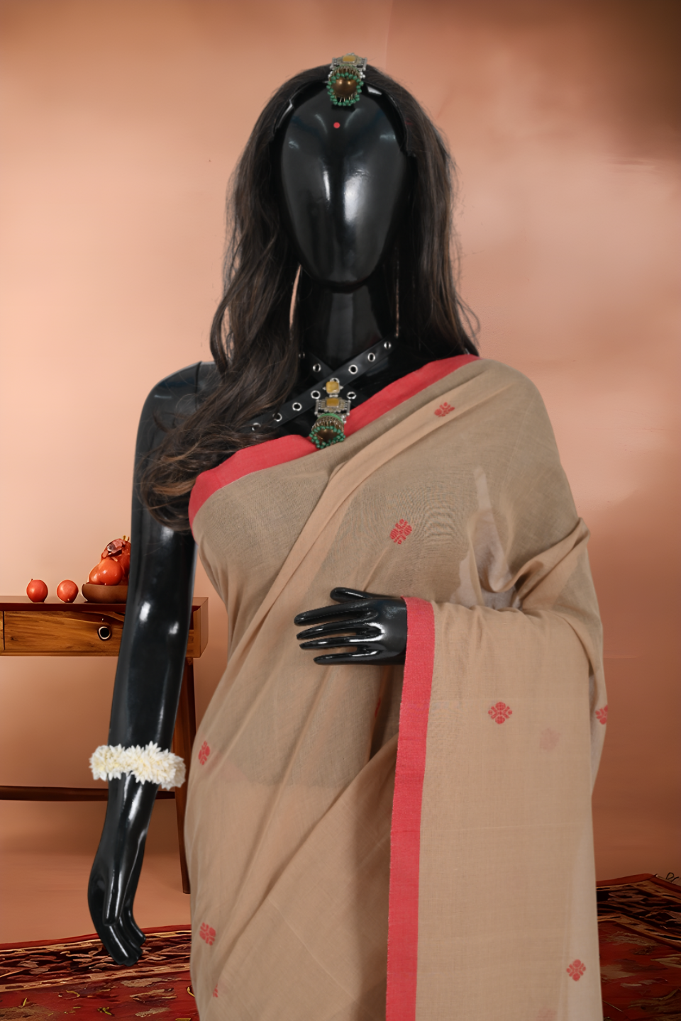 Pure Jamdani Handloom Cotton Saree
