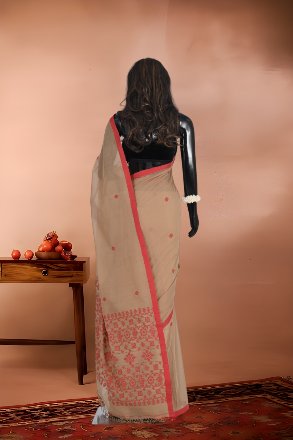 Pure Jamdani Handloom Cotton Saree