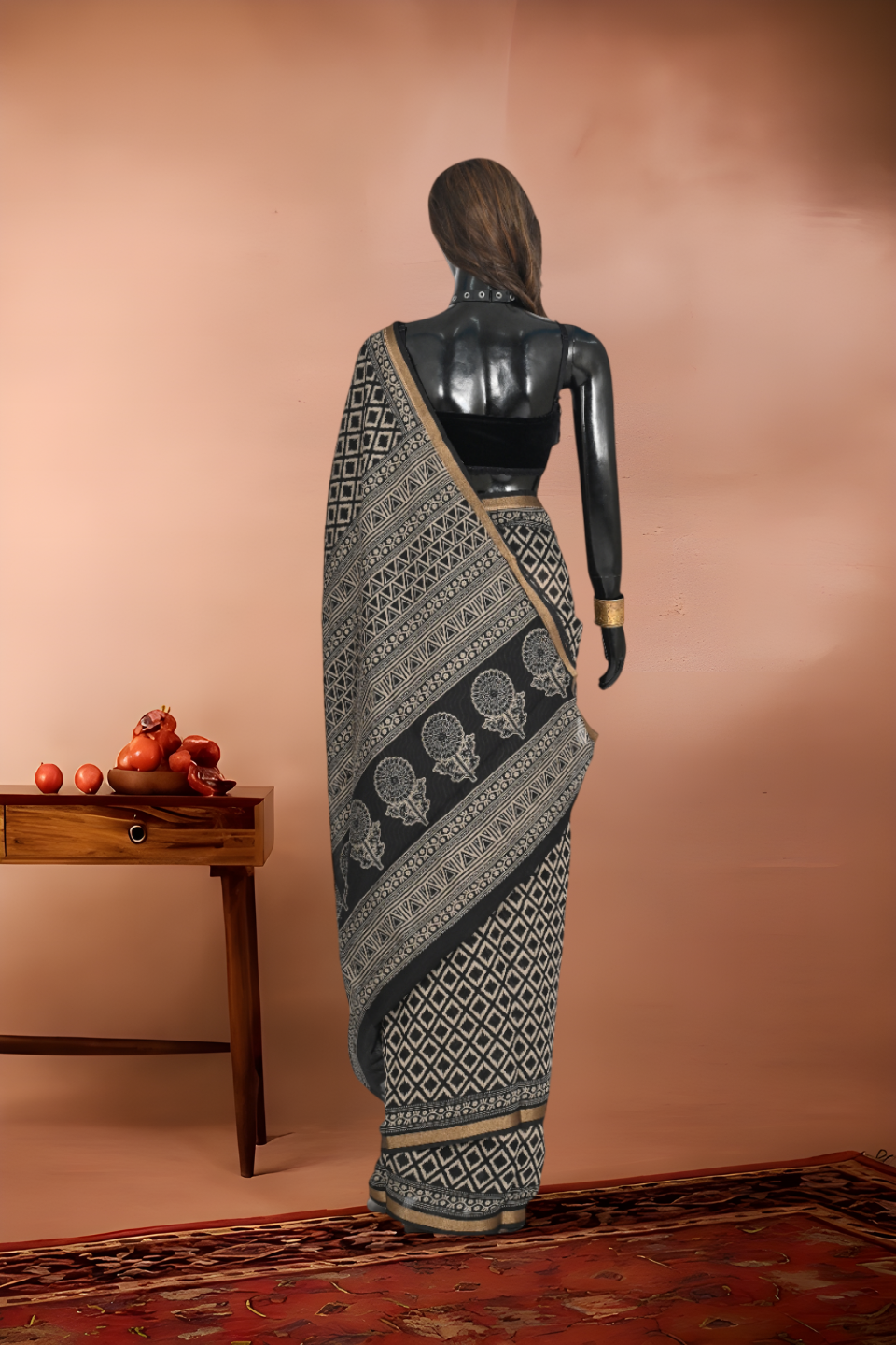 Meenakari Saree (Chanderi Silk)