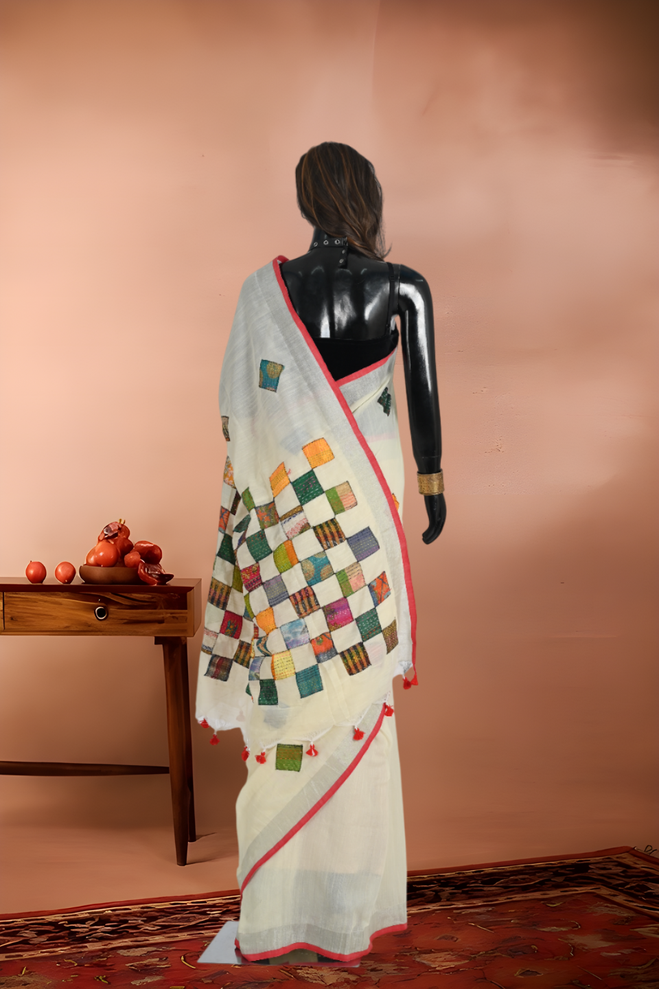 Khadi Cotton Applique Work