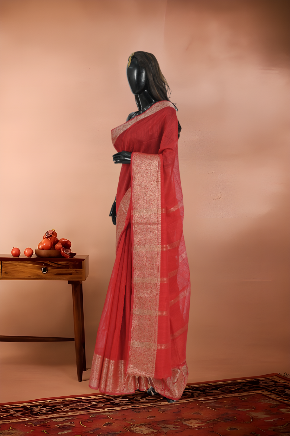 Cotton Handloom Saree