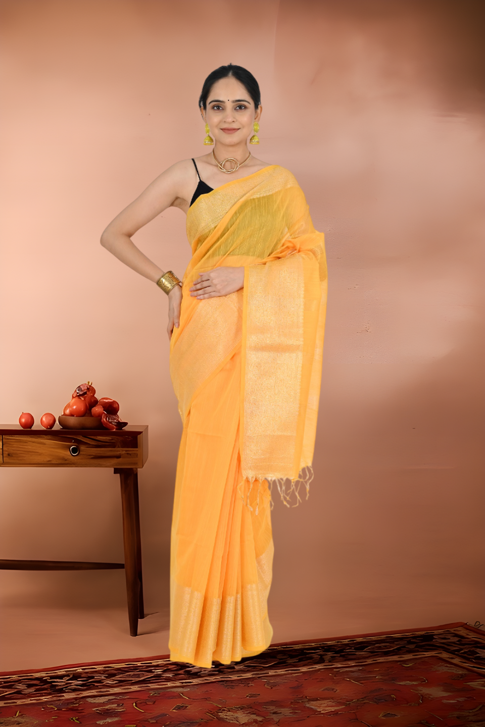 Pure Handloom Cotton Silk Saree