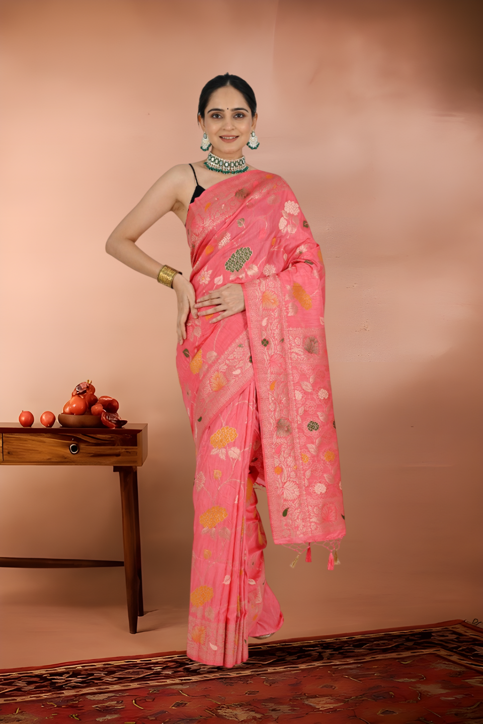 Murshidabad Silk Bridal Saree