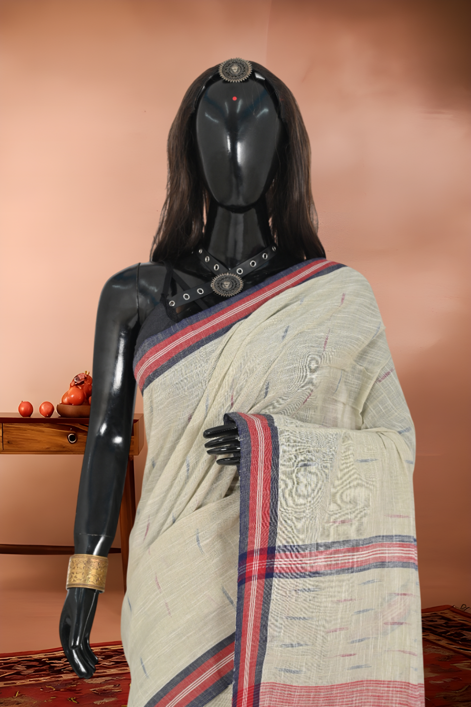 Pure Khadi Handloom Cotton Saree