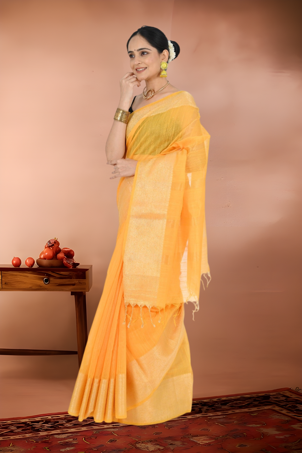 Pure Handloom Cotton Silk Saree