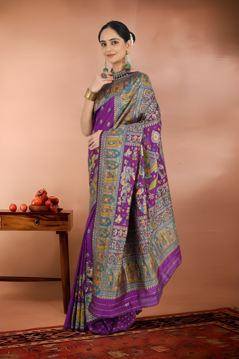 Baluchari Traditional Silk Saree
