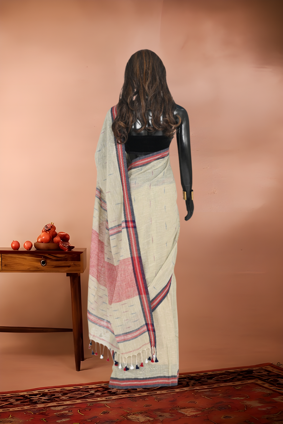 Pure Khadi Handloom Cotton Saree
