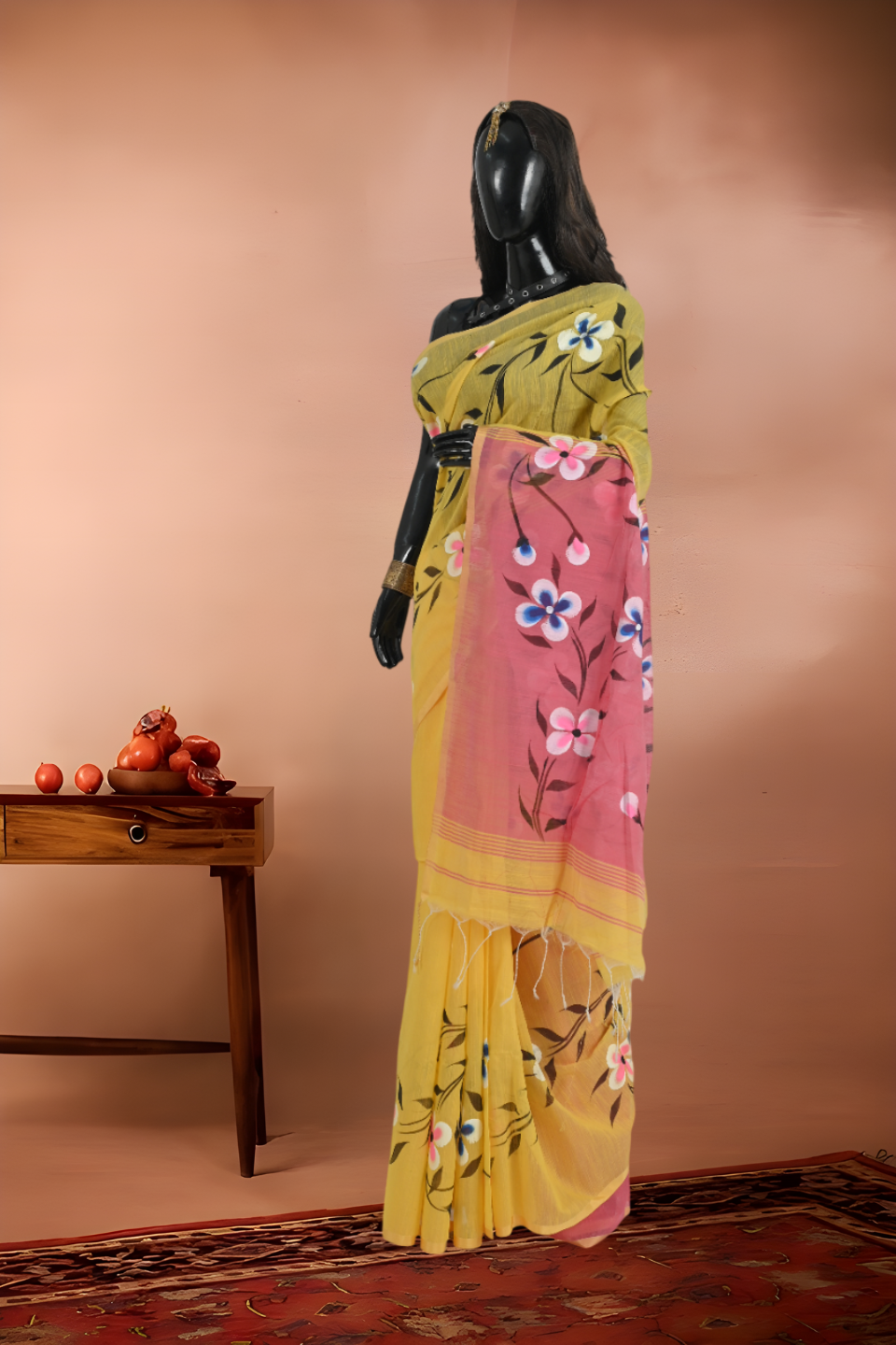 Pure Tant Handloom Boutique Saree