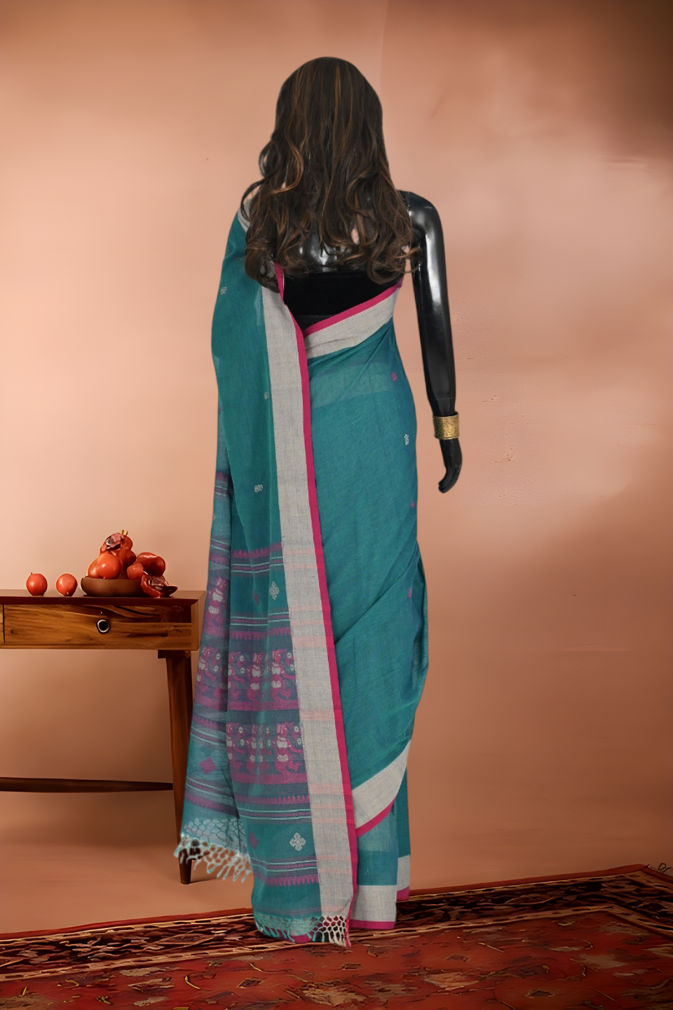 Baluchari Handloom Cotton Saree