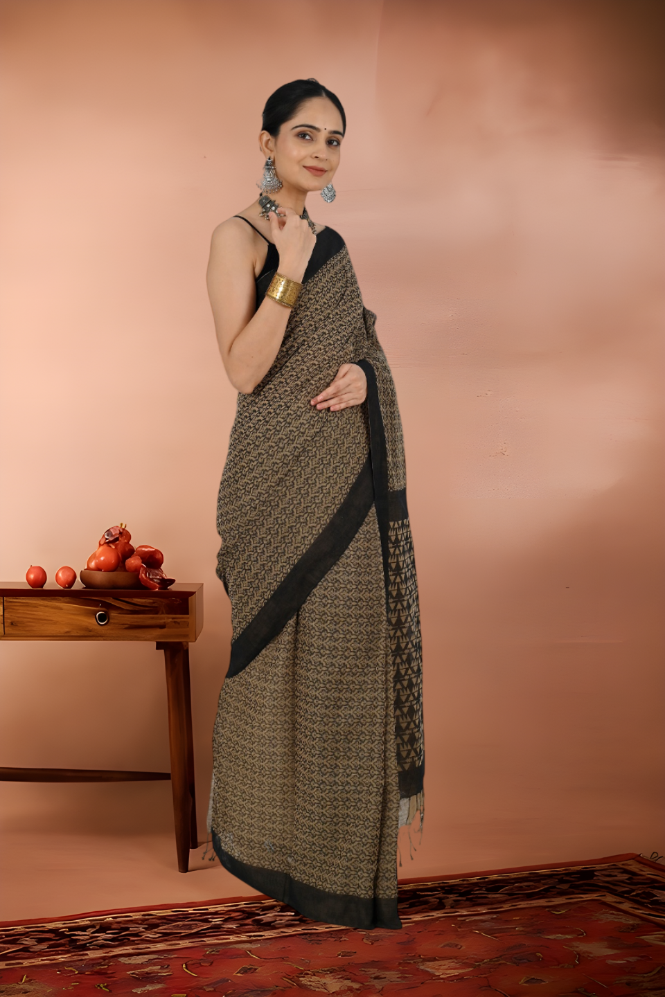 Pure Handloom Soft Cotton Tangail Saree