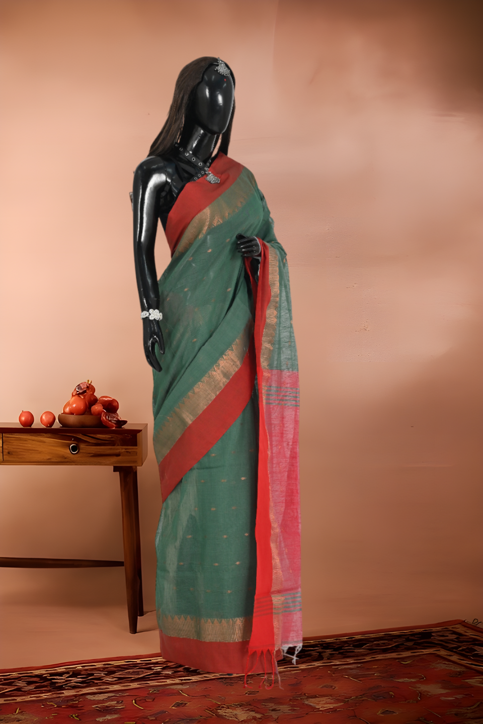 Pure Handloom Cotton Saree