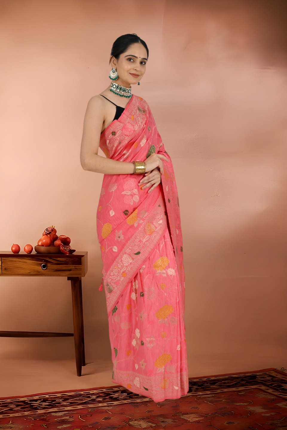 Murshidabad Silk Bridal Saree