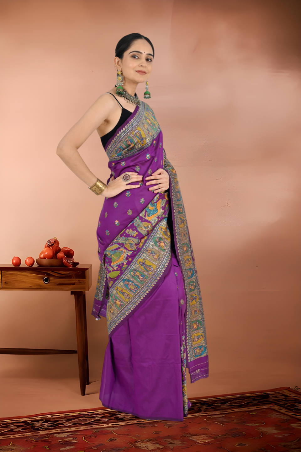 Baluchari Traditional Silk Saree