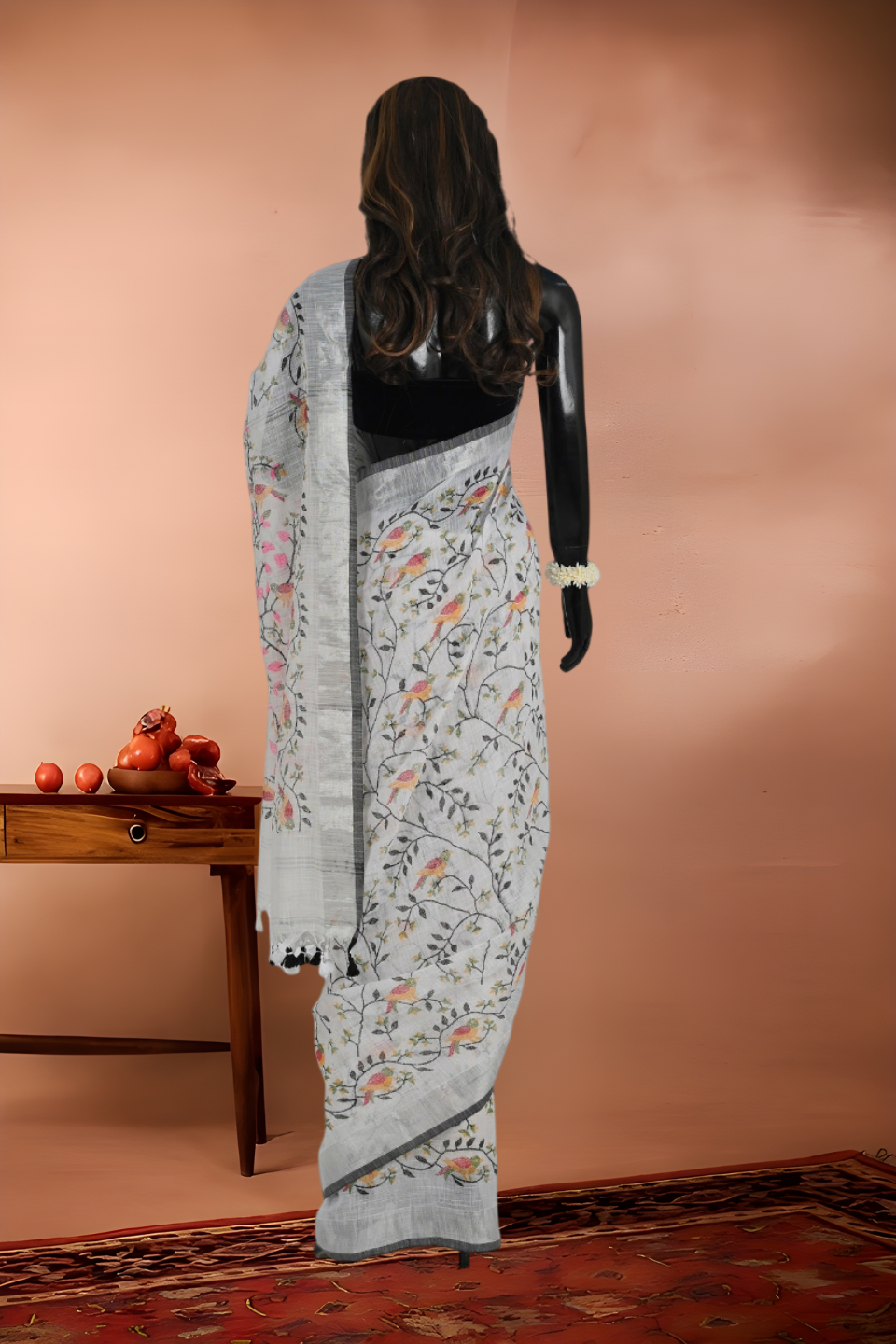 Slap Cotton Print Saree