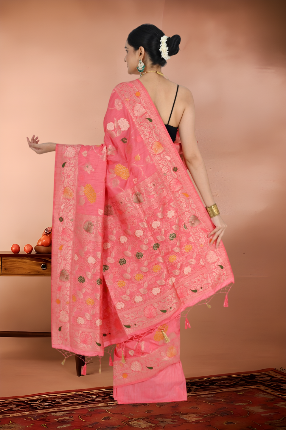 Murshidabad Silk Bridal Saree