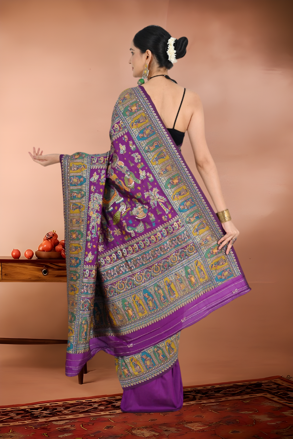 Baluchari Traditional Silk Saree