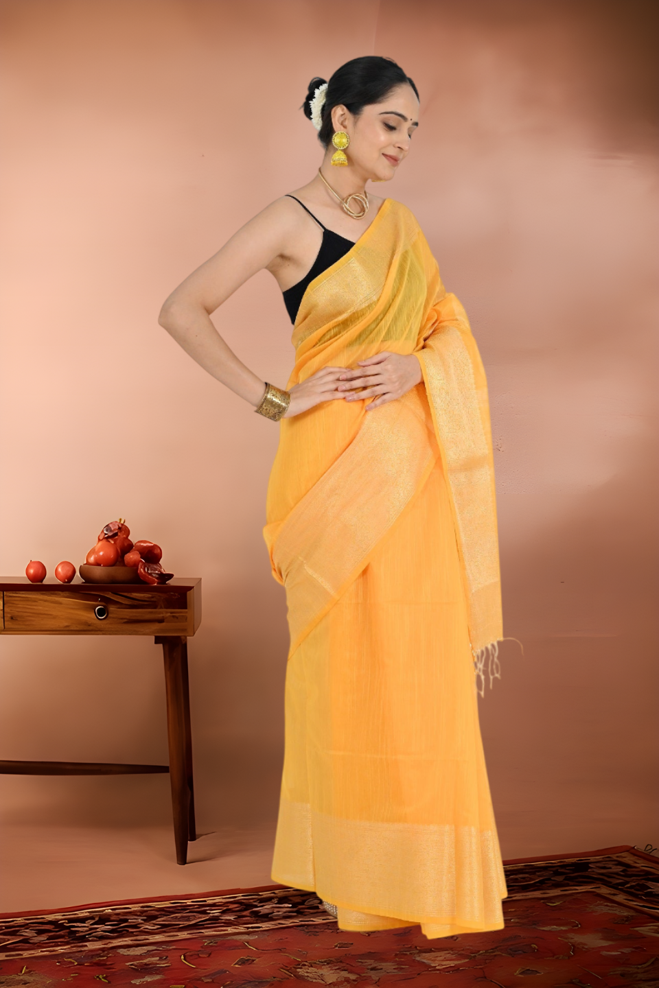 Pure Handloom Cotton Silk Saree