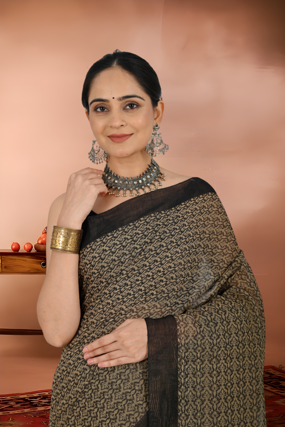 Pure Handloom Soft Cotton Tangail Saree