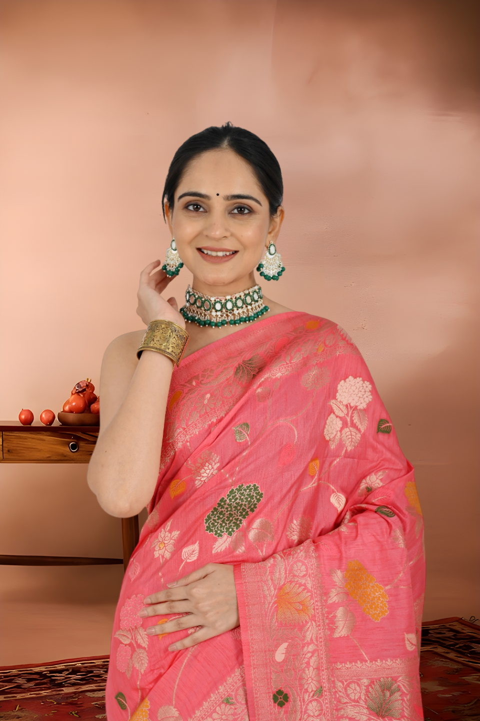 Murshidabad Silk Bridal Saree