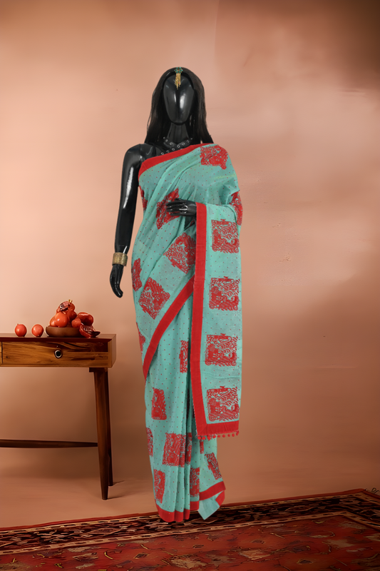 Silk Handloom Boutique Saree