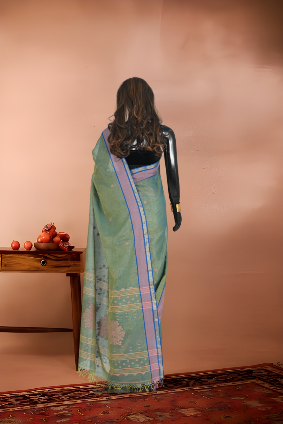 Pure Handloom Jamdani Cotton Saree
