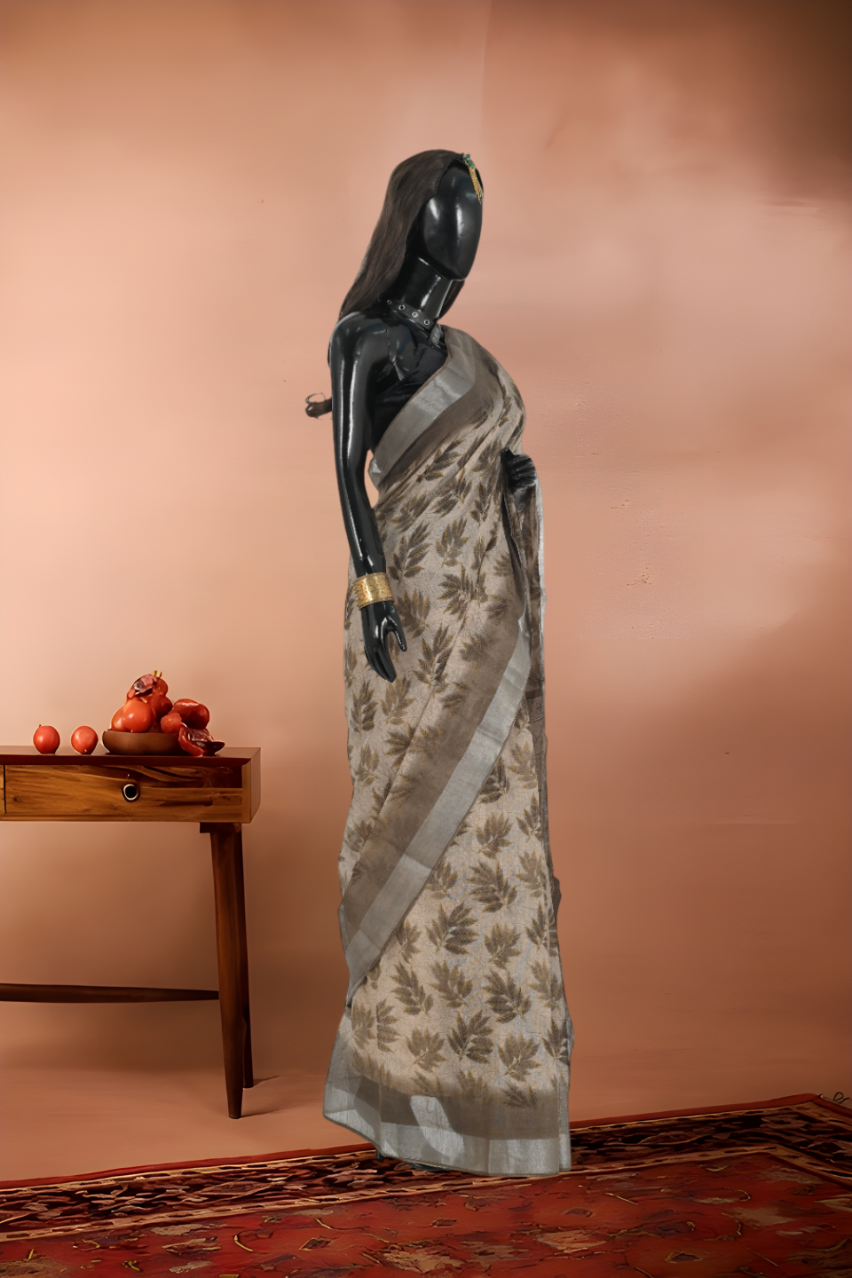 Linen Cotton Saree