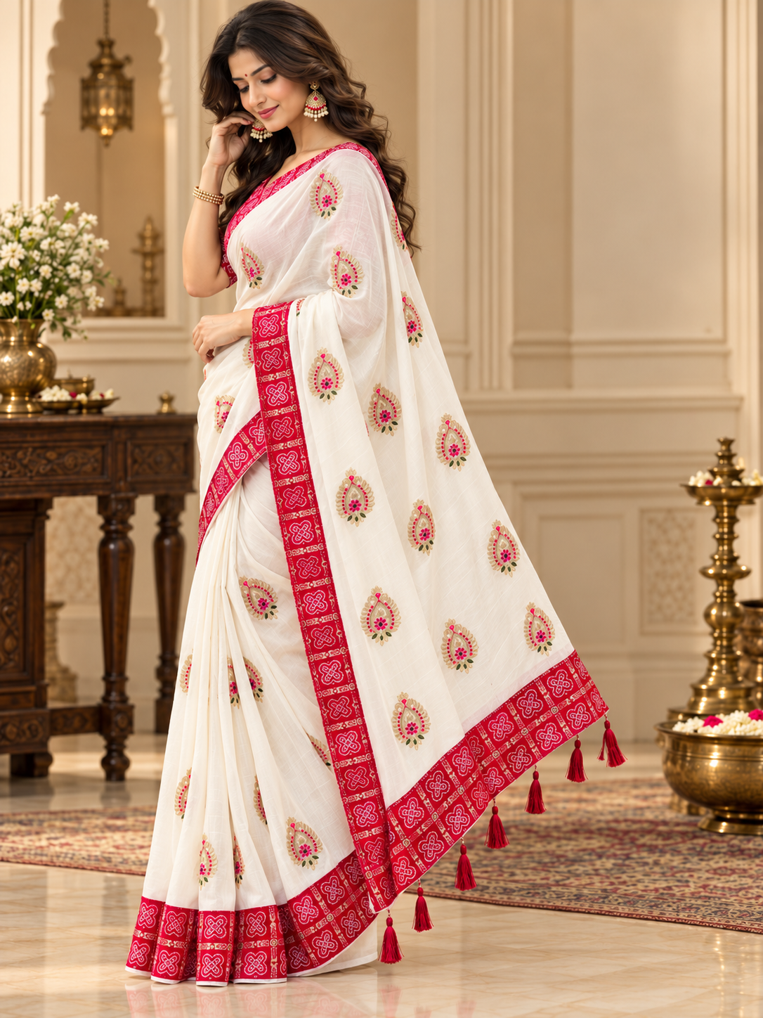 Organza Silk Saree