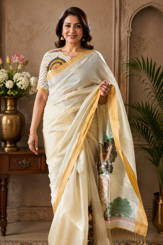 Khadi Silk Saree