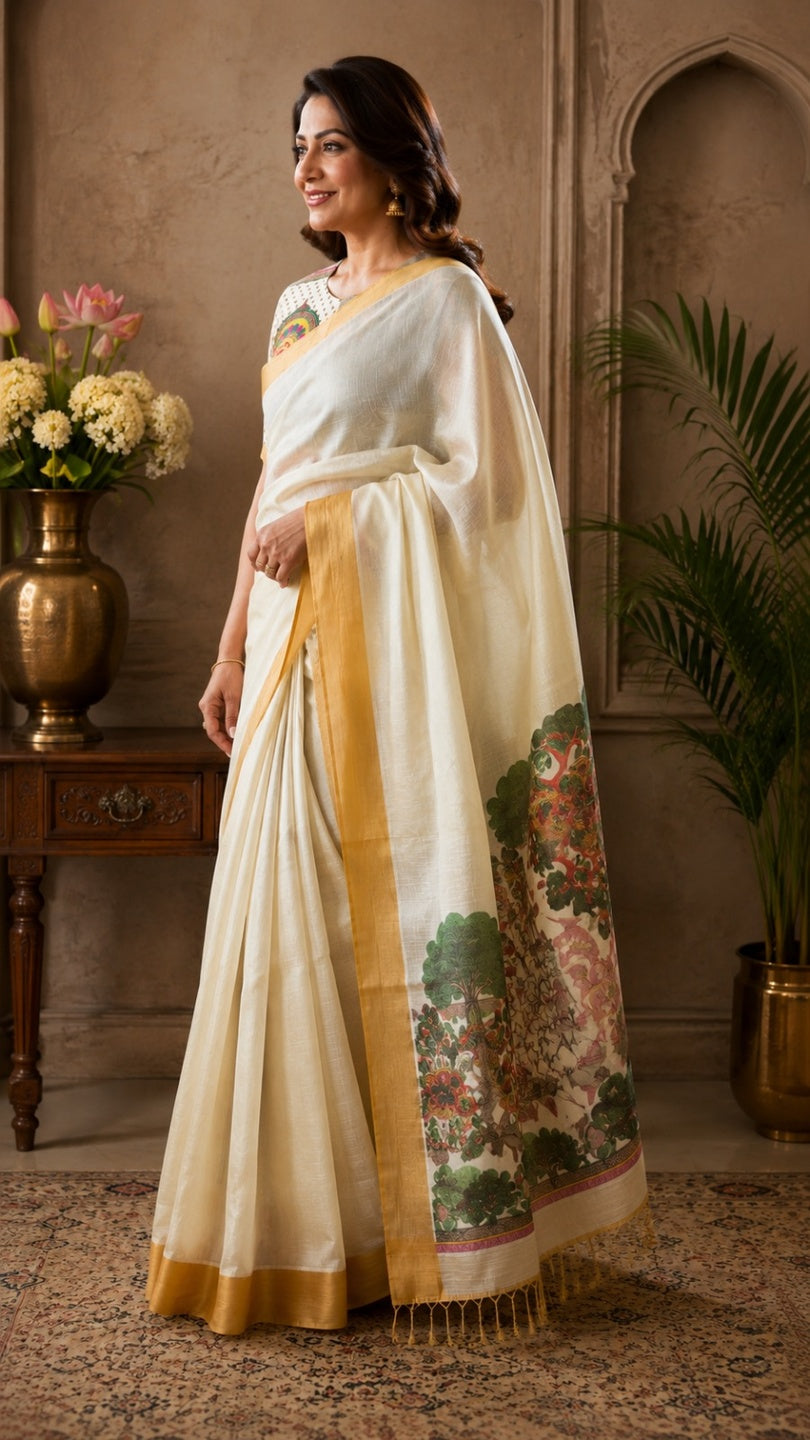 Khadi Silk Saree